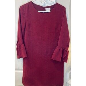 Women's Everly Bell Sleeve Shift Dress - Size S